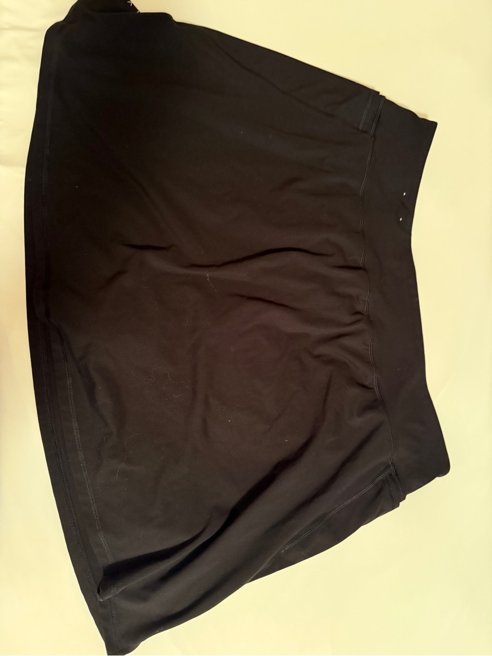 LIVI Active Soft Skort 22/24 Black Plus Size Athletic Skirt Pockets